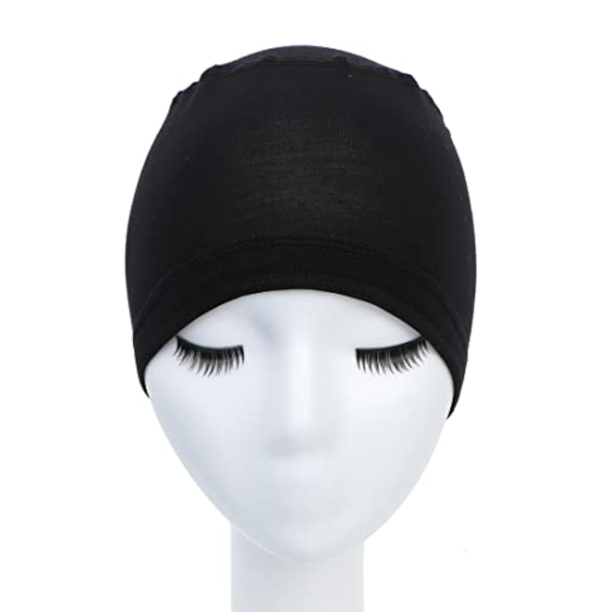 Women's 2pcs Stretchy Nylon Wig Caps